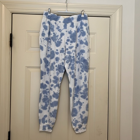 Mud Pie Bryant Blue Tie Dye Joggers/NWT/Medium - Picture 11 of 11